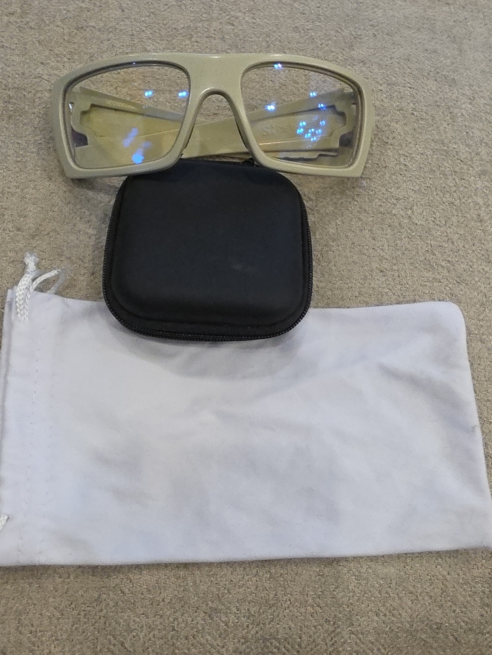 Oakley Det-Cord Z87 Safety Glasses in Light Tan